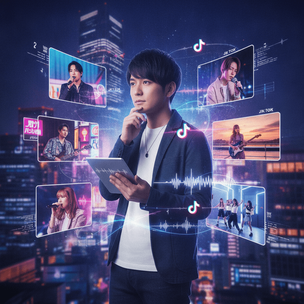 最新J-PopシーンのTikTok発アーティストと楽曲トレンド:高橋悠真が分析
